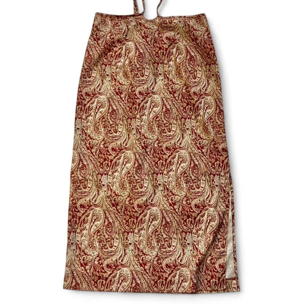 NWT Gianni Bini Brown Boho Print maxi skirt